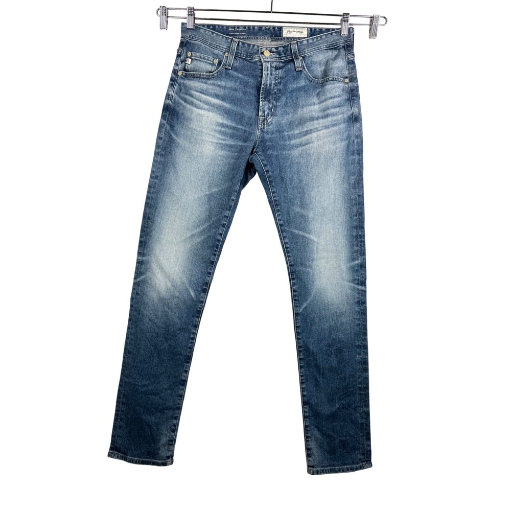 AG Adriano Goldschmied Tellis Modern Slim Jeans Mens 32x33 Blue Japan preppy